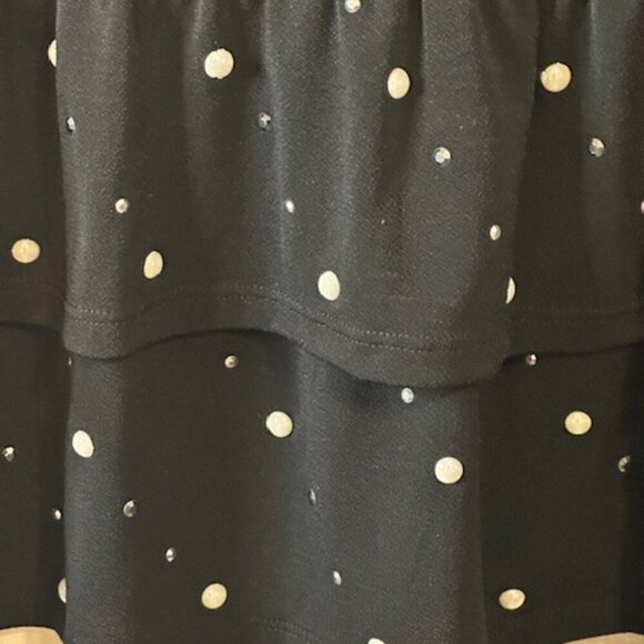 Beldini top with Pearls and Rhinestones Size 2x - Picture 2 of 6
